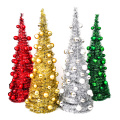 5 Ft Christmas Tinsel Tree With 32 Pcs 8cm balls and 28 Pcs 6cm balls